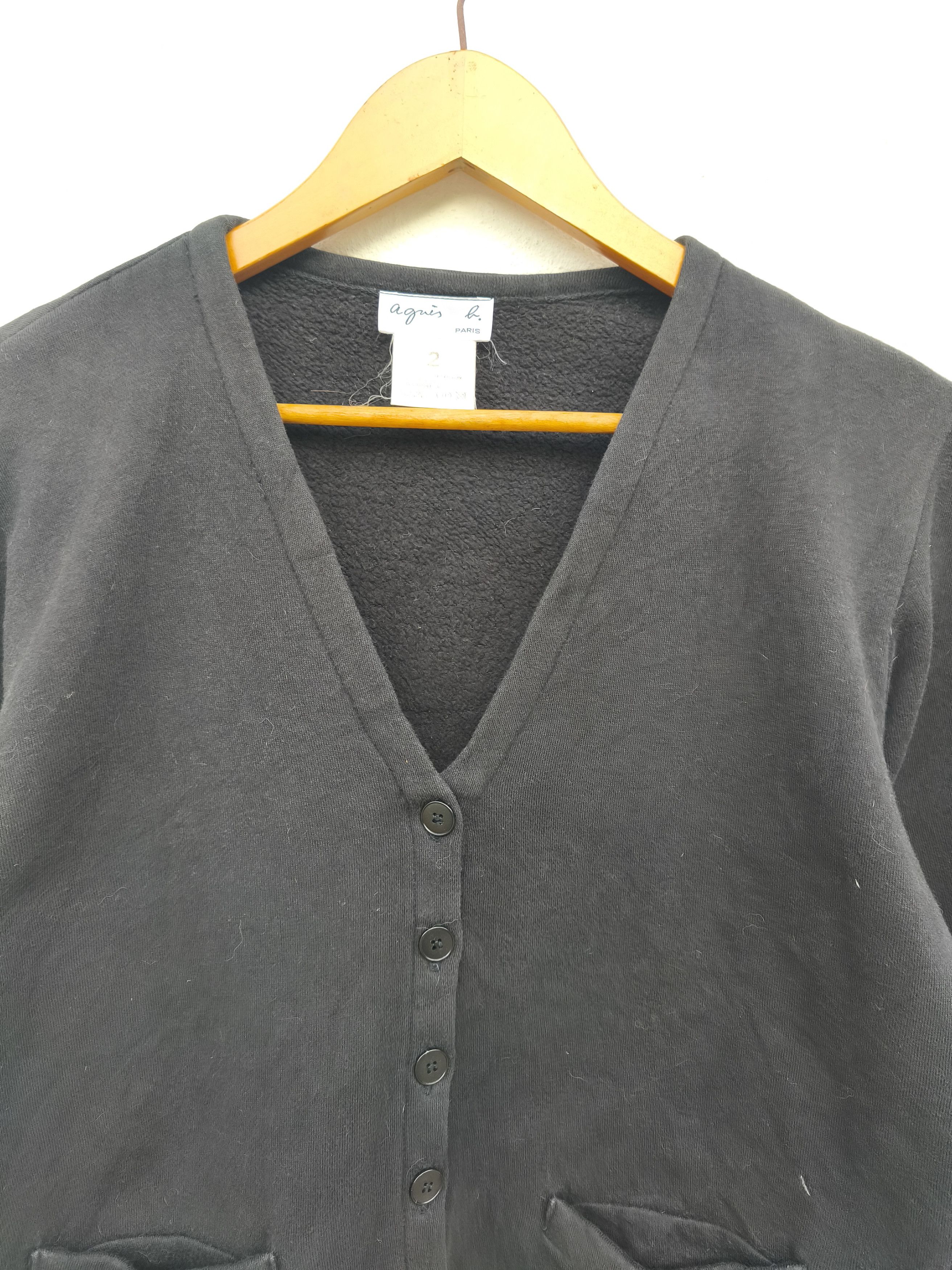 agnes b. Agnes B Cardigan Size M / US 6-8 / IT 42-44 - 2 Thumbnail