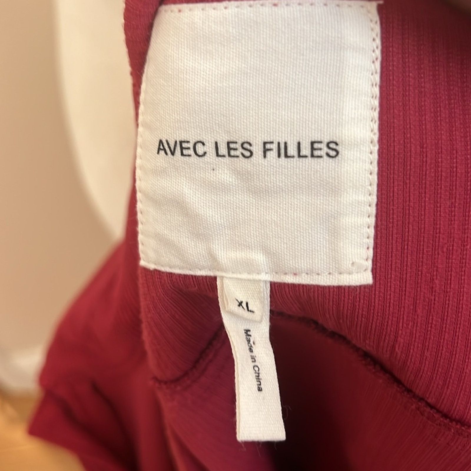 Anthropologie Avec Les Filles Raspberry Corduroy Cropped Jacket Size XL / US 12-14 / IT 48-50 - 9 Thumbnail