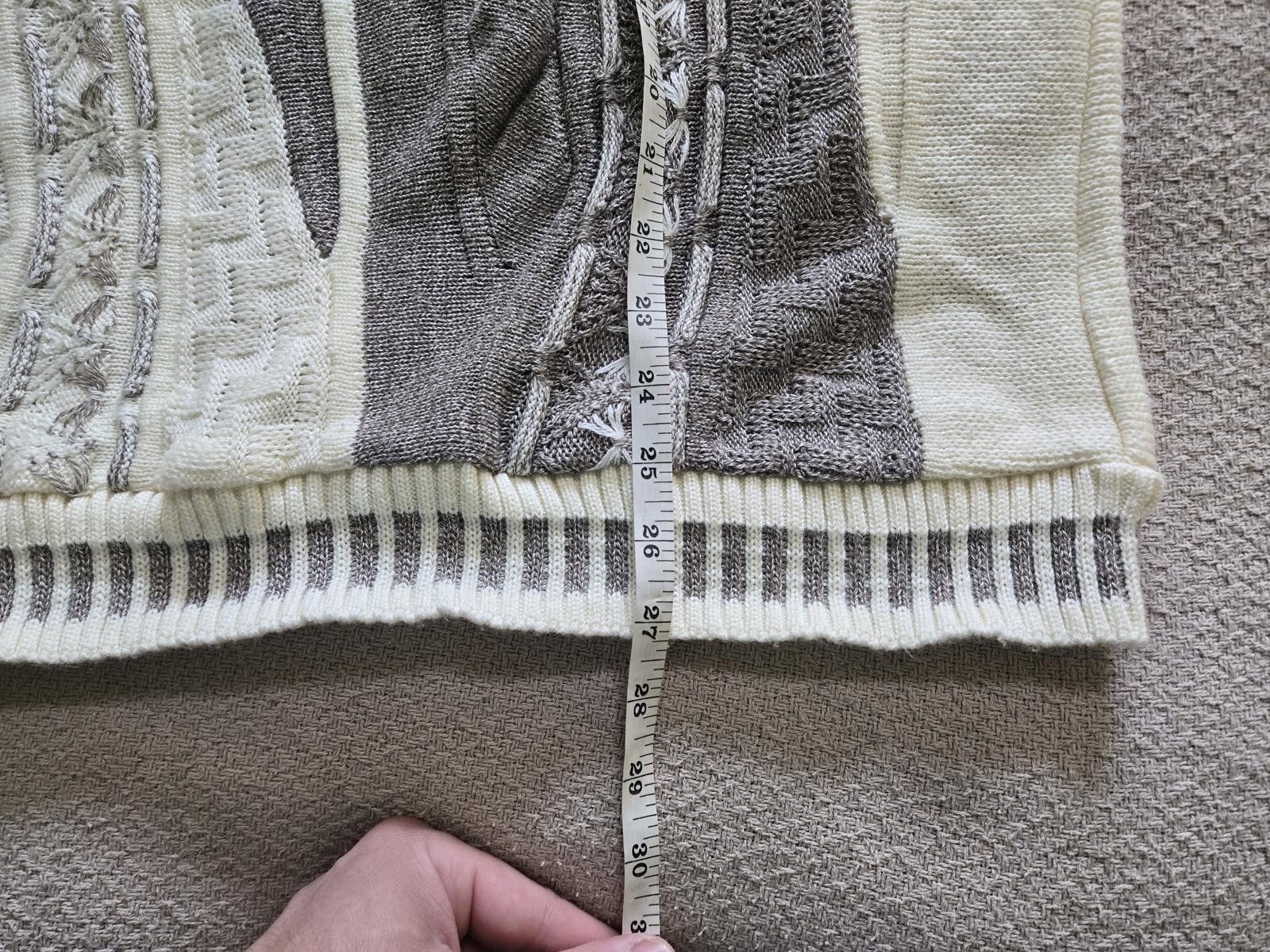Other Protege Sweater M | 90s Textured Cable Knit Size US M / EU 48-50 / 2 - 6 Thumbnail