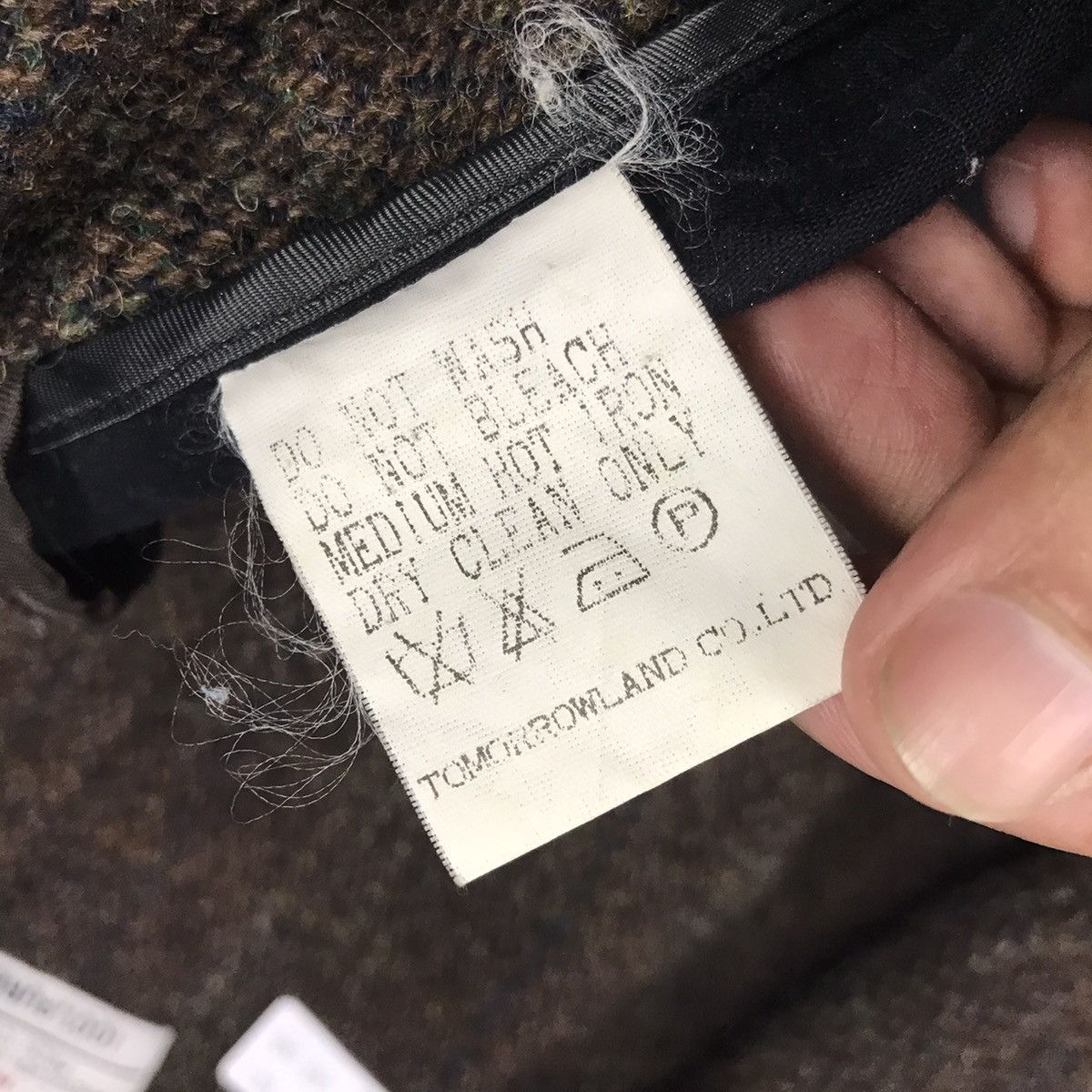 Harris Tweed × Tomorrowland Harris Tweed x Tomorrowland black woman blazer jacket Size S / US 4 / IT 40 - 9 Thumbnail