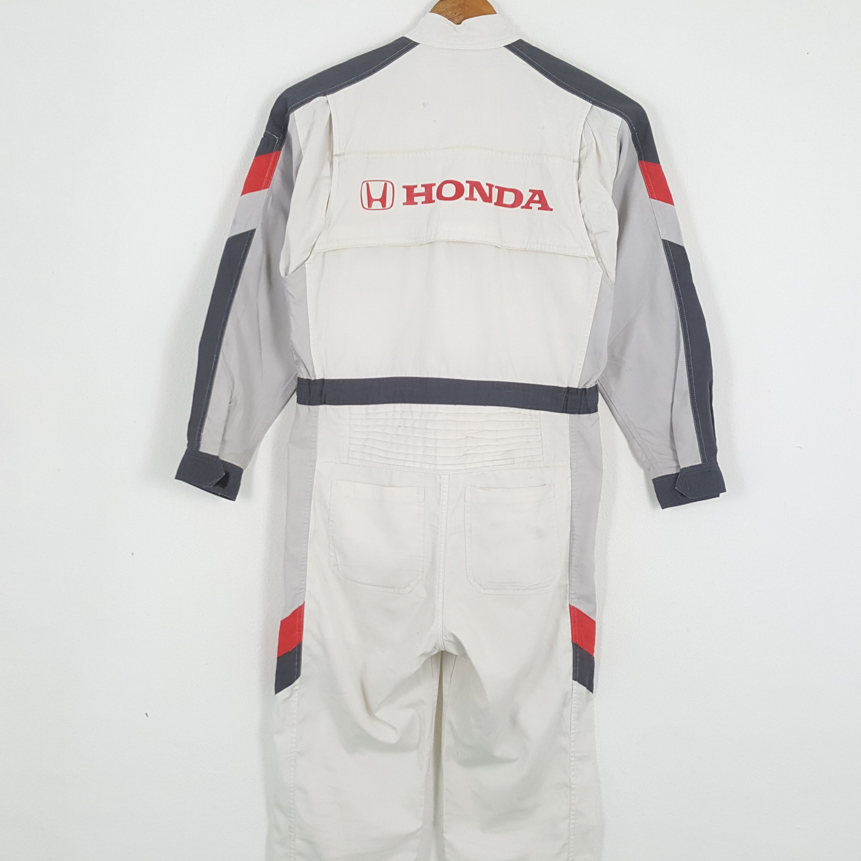 Honda × Vintage Vintage HONDA Japanese Racing Team Coverall Jacket Size US M / EU 48-50 / 2 - 2 Thumbnail