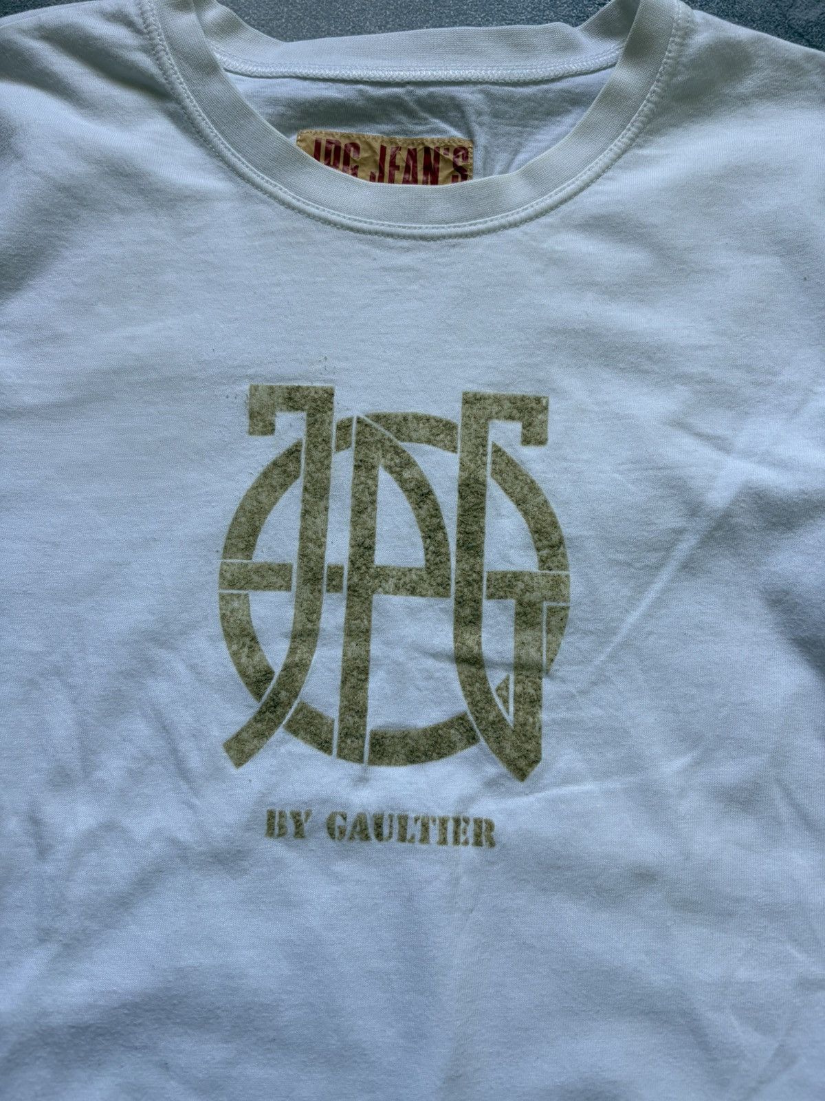 Jean Paul Gaultier Jean Paul Gaultier JPG Logo Collection No0007 T-Shirt Rare Size S / US 4 / IT 40 - 5 Thumbnail