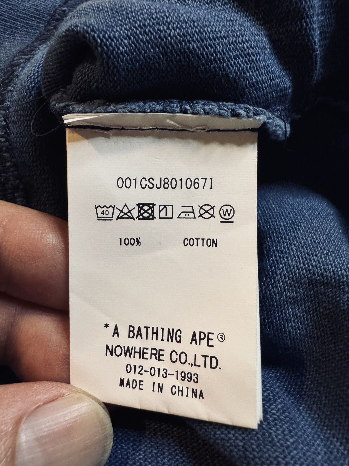 Bape Bape XL Relaxed Fit Gradation Tee Purple Size US XL / EU 56 / 4 - 5 Thumbnail