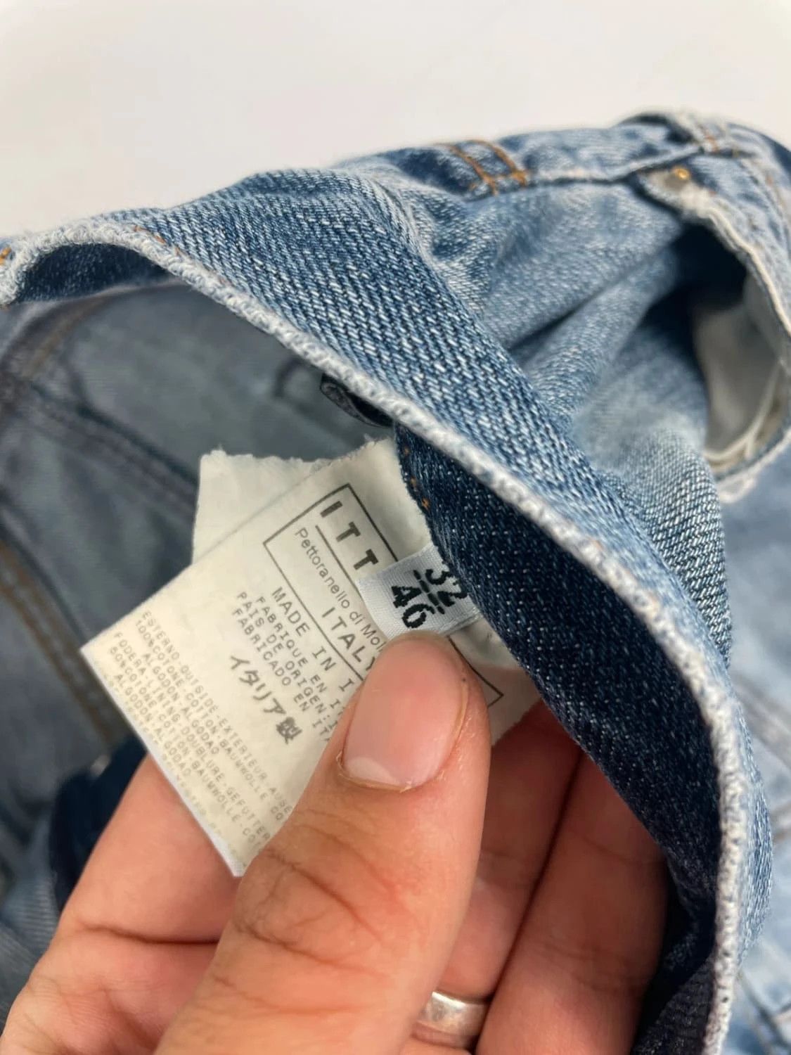 Dolce & Gabbana Dolce Gabbana 00’s Pockets Patchwork Jeans Pants Denim Size US 32 / EU 48 - 5 Thumbnail