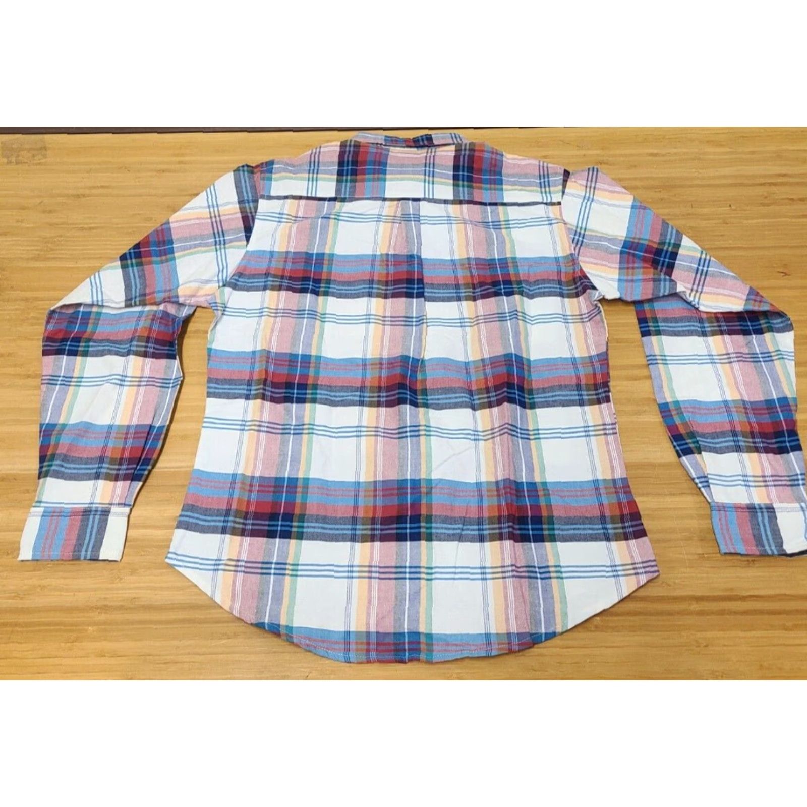 Wrangler Wrangler 20X Shirt Women's 2XL Blue Plaid Button Up Long Sleeve Western Twenty X Size XXL / US 16-18 / IT 52-54 - 6 Thumbnail