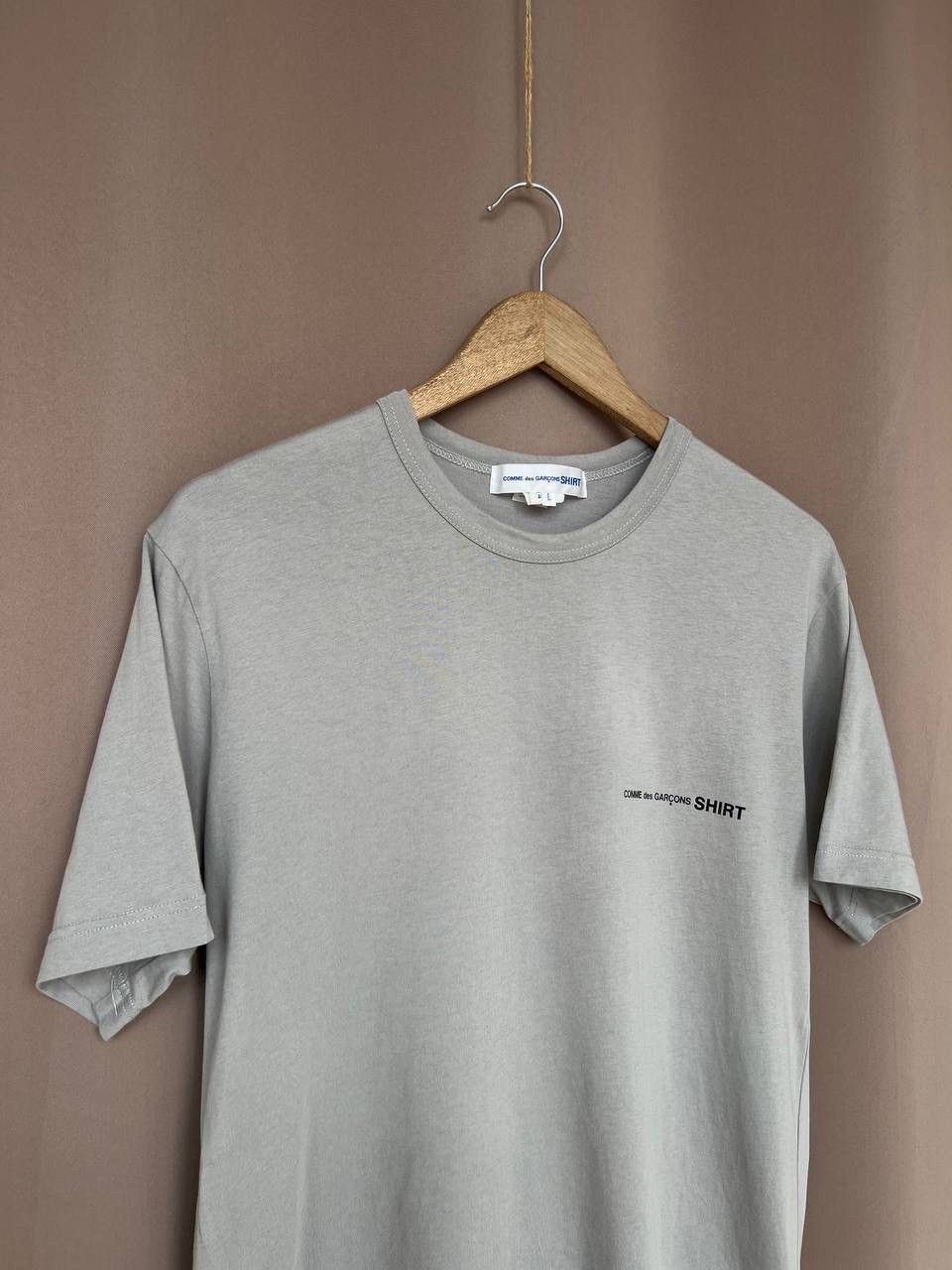 Comme des Garcons Comme Des Garcons Logo-Print T-Shirt Mens Size L Basic Logo Size US L / EU 52-54 / 3 - 3 Thumbnail