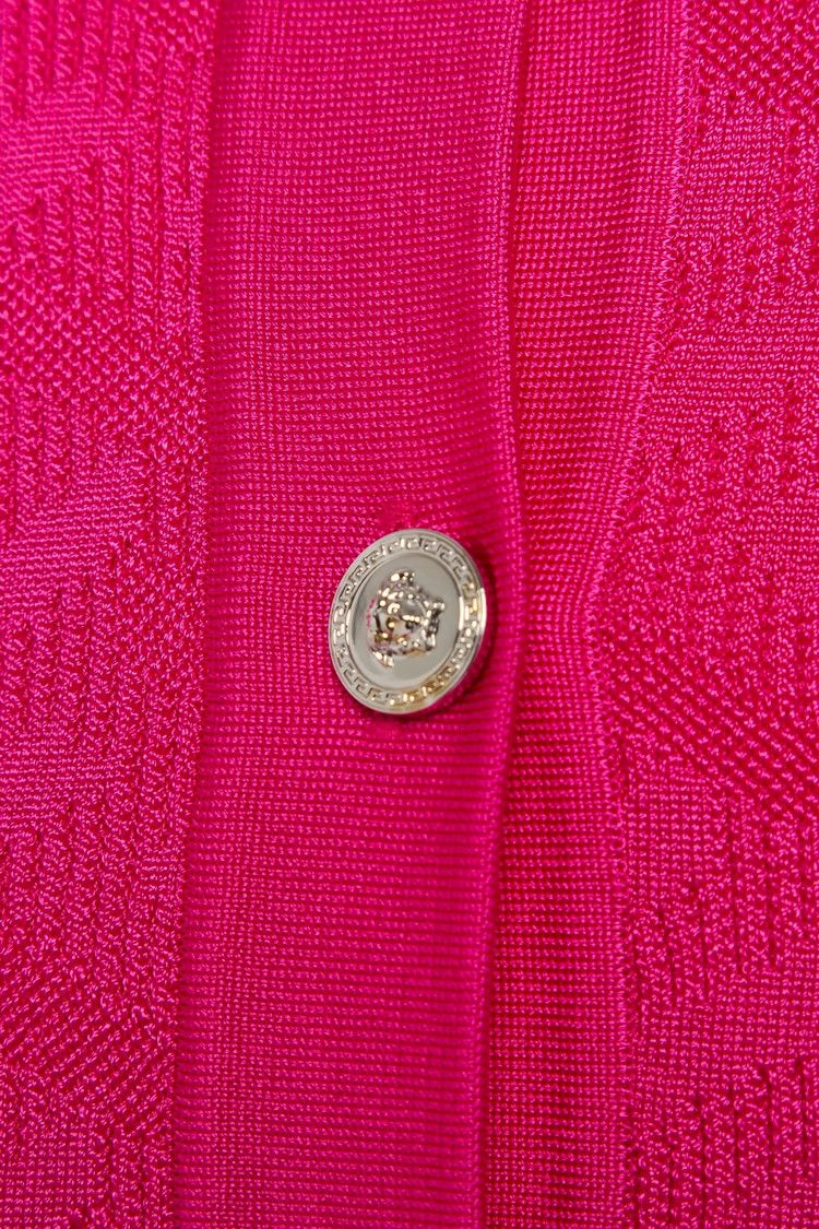 Versace o1y0226 Cardigan in Fuchsia Size XS / US 0-2 / IT 36-38 - 4 Thumbnail