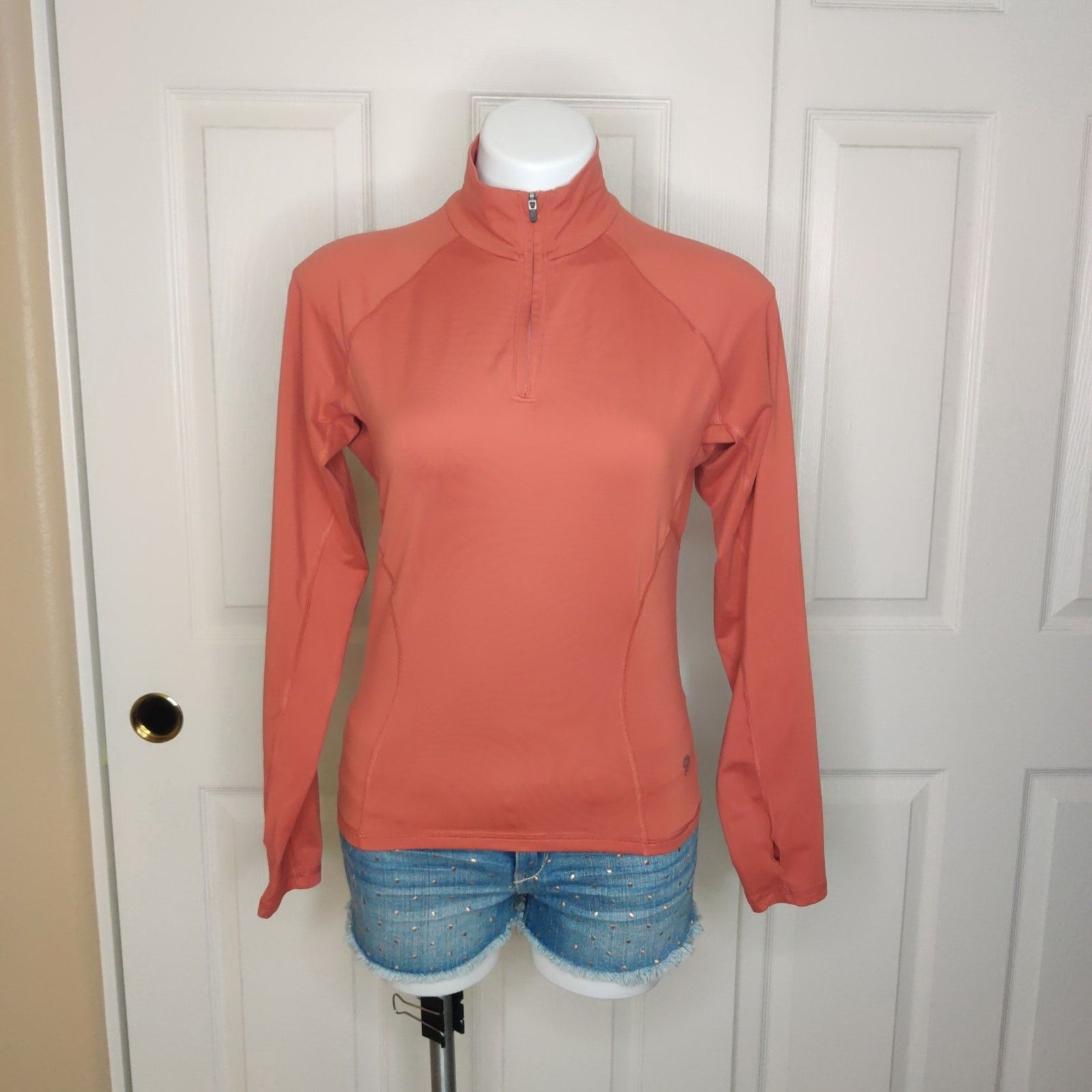 Mountain Hardwear Mountain Hardwear 1/2 zip performance top sz S Size S / US 4 / IT 40 - 1 Thumbnail