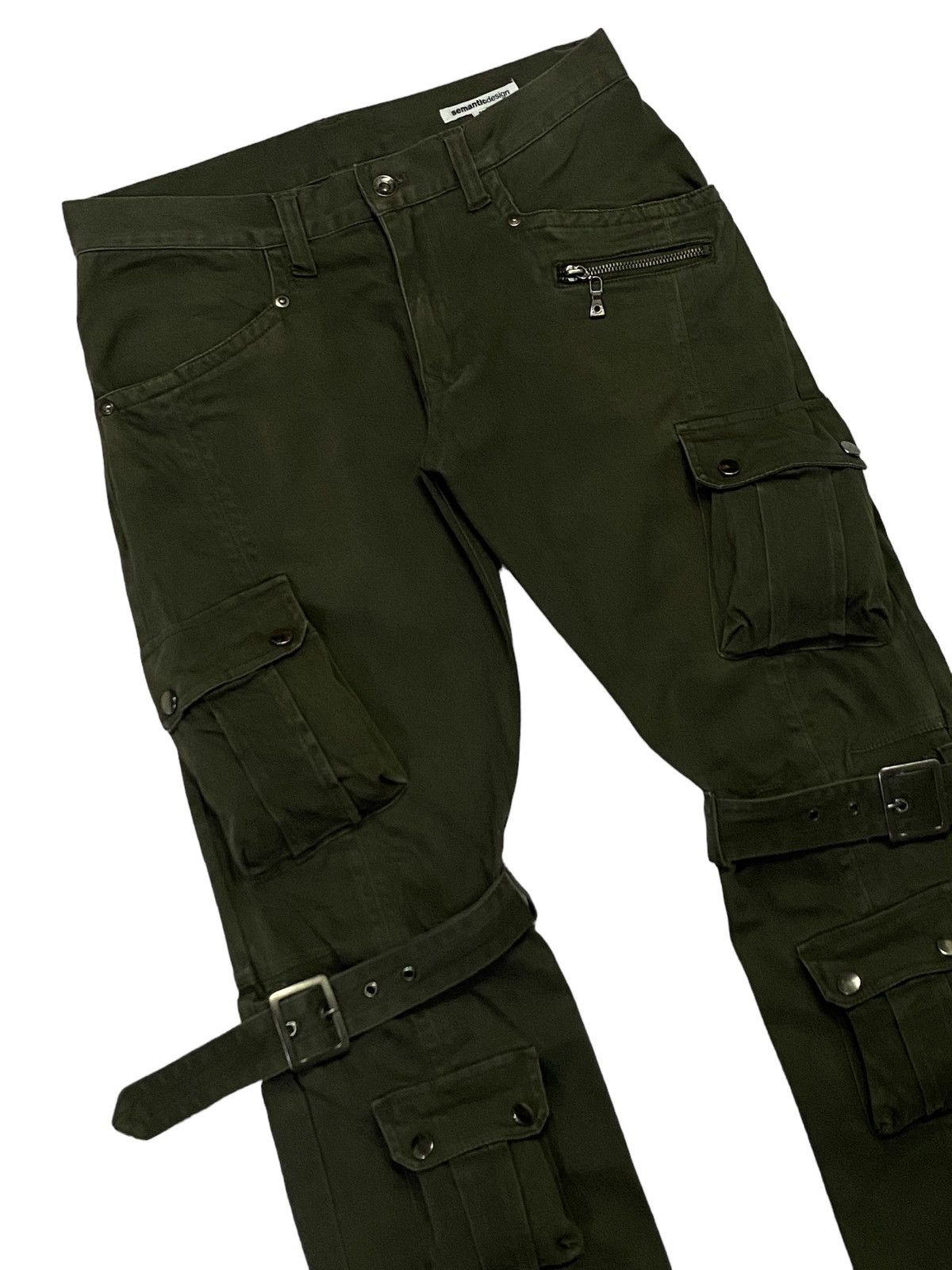 If Six Was Nine Semantic Design Bondage MultiPocket Pants Size US 30 / EU 46 - 16 Thumbnail