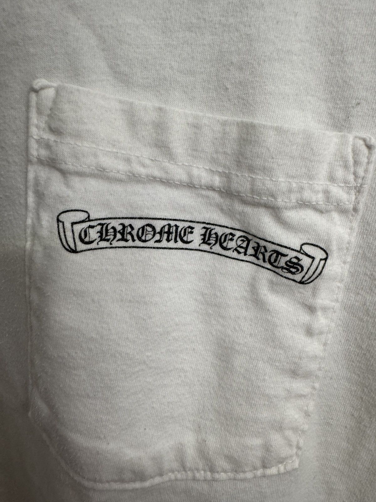 Chrome Hearts Chrome Hearts - U.S.A Exclusive Arc Logo Pocket T-Shirt Size US XL / EU 56 / 4 - 16 Thumbnail