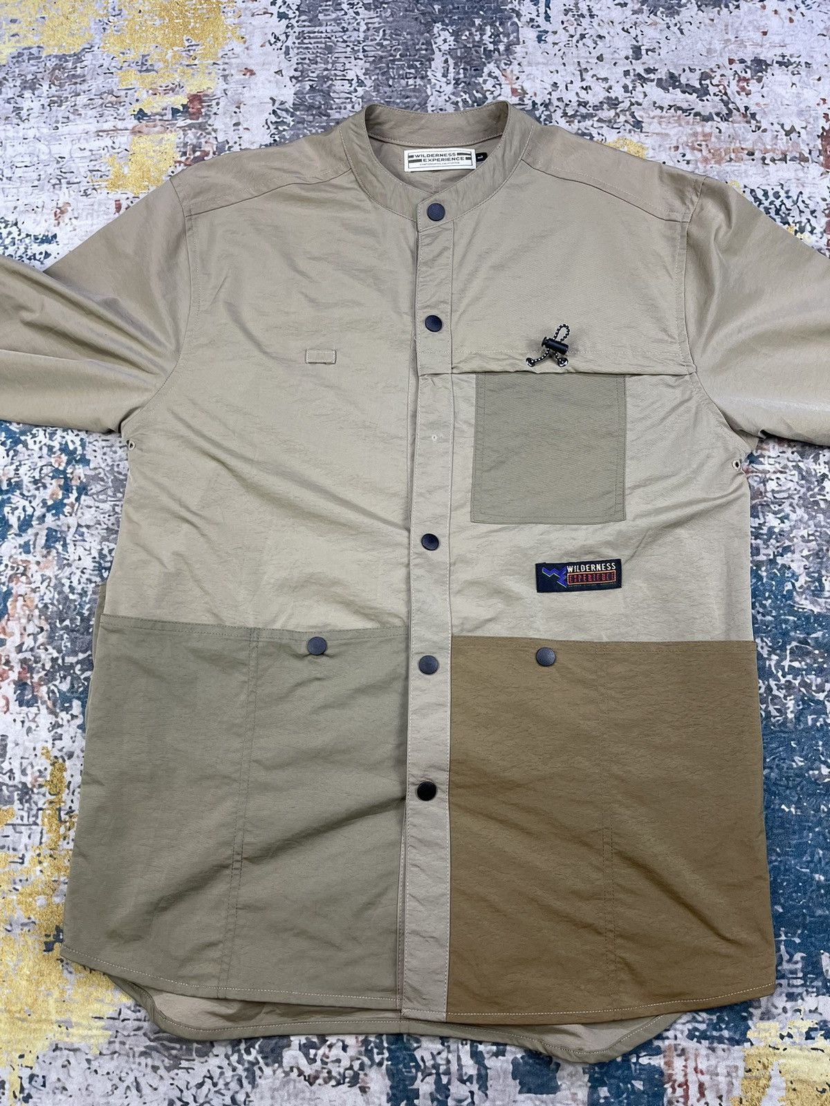 Japanese Brand Wilderness Experience Outdoors 2Way Apron Shirt Size US L / EU 52-54 / 3 - 2 Thumbnail