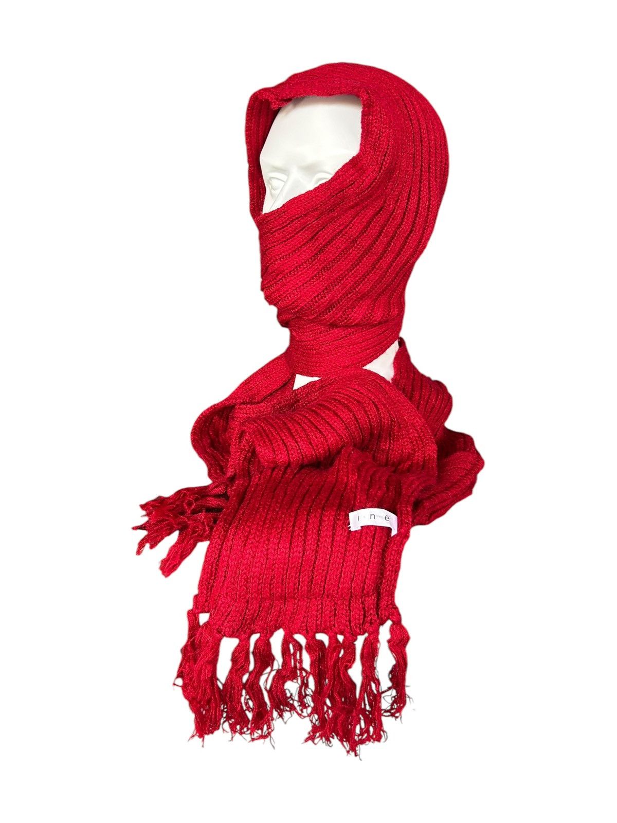 Japanese Brand × Kapital × Vintage Balaclava Masked Brand i.n.e knitt Beanie Scarf Rare🎌☠️☠️ Size ONE SIZE - 4 Thumbnail