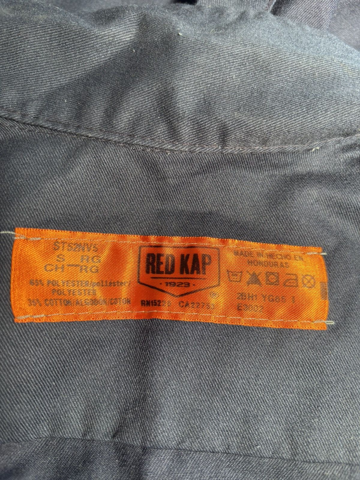 Red Kap Red Kap Long Sleeve Wrinkle Resistant Cotton Work Shirt Size US S / EU 44-46 / 1 - 5 Thumbnail