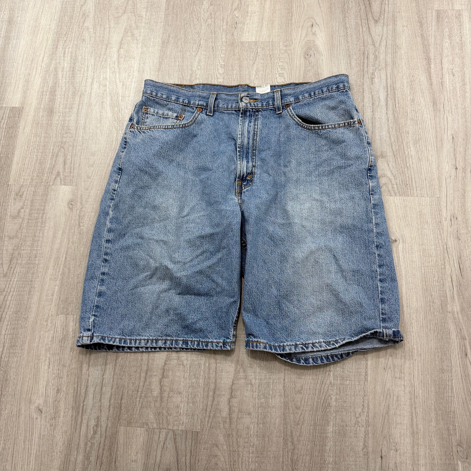 Levi's Vintage Levis 569 Jean Shorts Men's 36 Blue 10" Inseam Denim Size US 36 / EU 52 - 1 Thumbnail