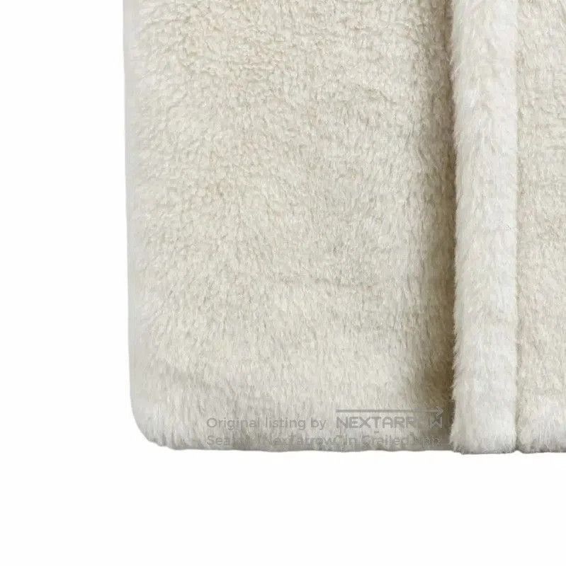 Max Mara MaxMara Women's White Cotton Blend Coat . Size S / US 4 / IT 40 - 6 Thumbnail