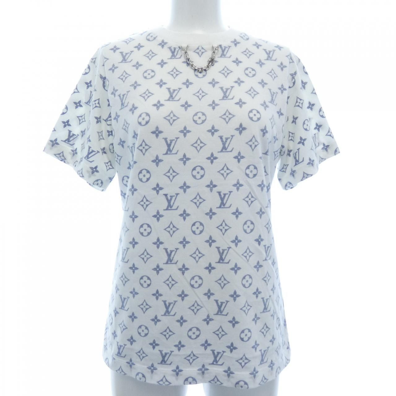 Louis Vuitton Louis Vuitton Louis Vuitton T Shirt Textile T-Shirts FKTS21UYZ DUTY FREE for USA Size ONE SIZE - 1 Thumbnail