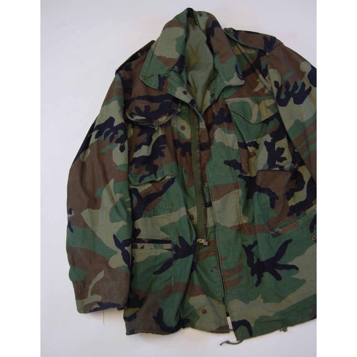 Alpha Industries Vintage 1986 Alpha Industries Woodland Camouflage