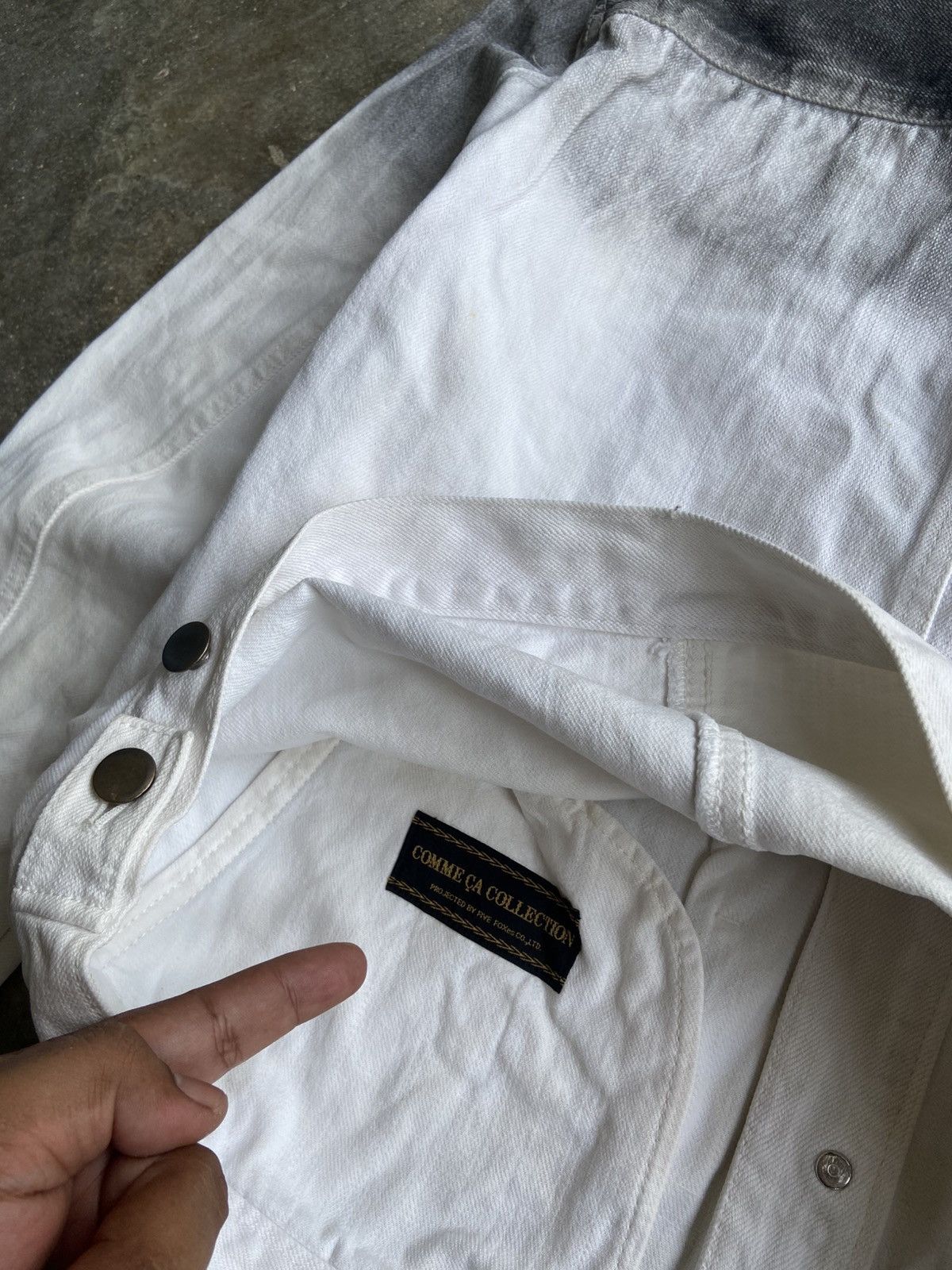 Comme Ca Ism COMME CA ISM SMOKE WASH TRUCKER JACKET Size US M / EU 48-50 / 2 - 16 Thumbnail