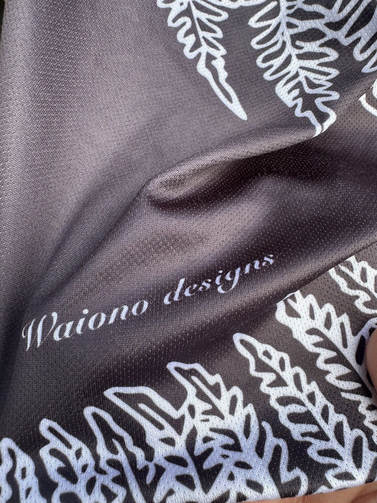 Other Waiono Clothing Designs Black Hawaiian Blouse Women's XL Size XL / US 12-14 / IT 48-50 - 3 Thumbnail