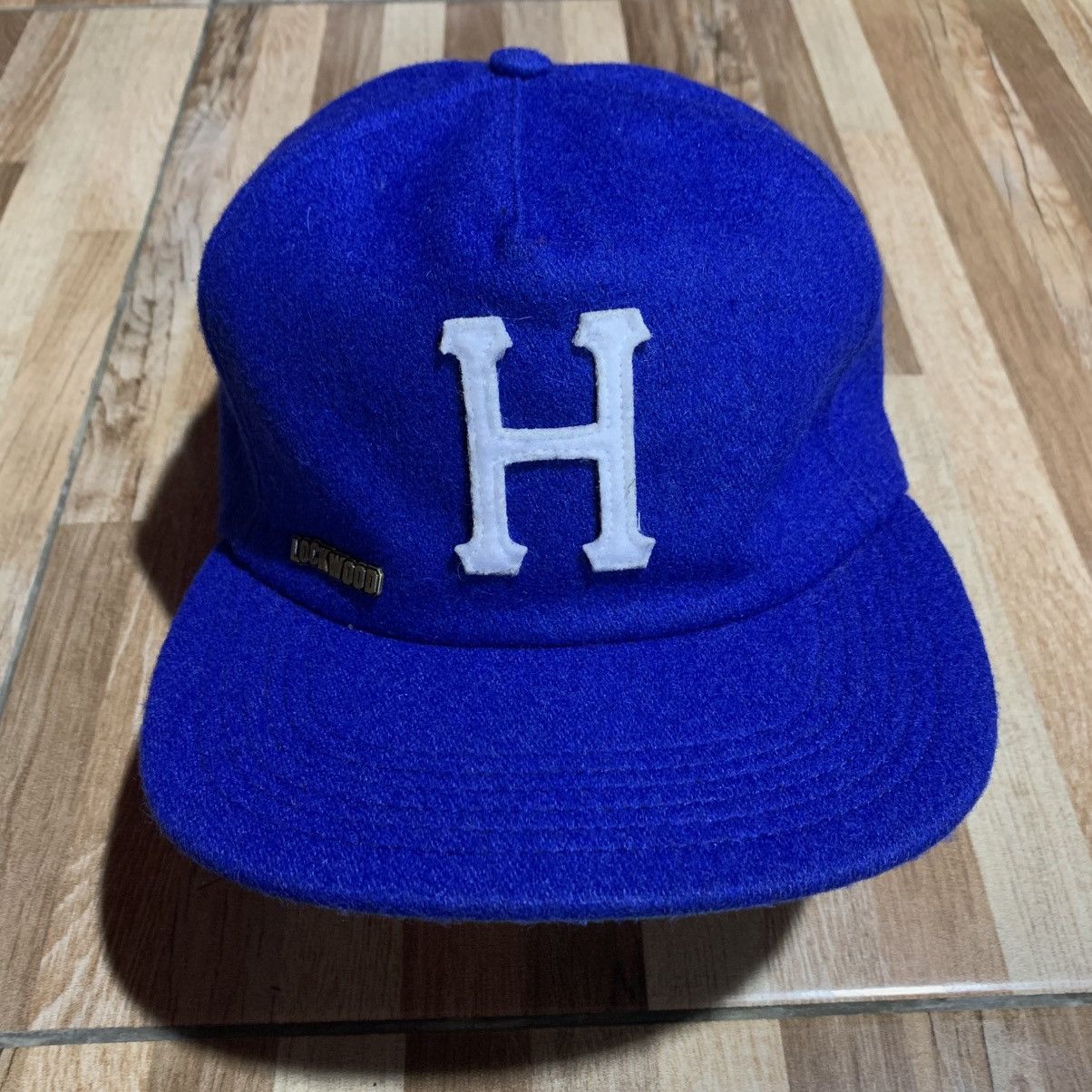 Huf HUF Skateboarding "Lockwood" Wool Home Field Strapback Cap Size ONE SIZE - 1 Thumbnail