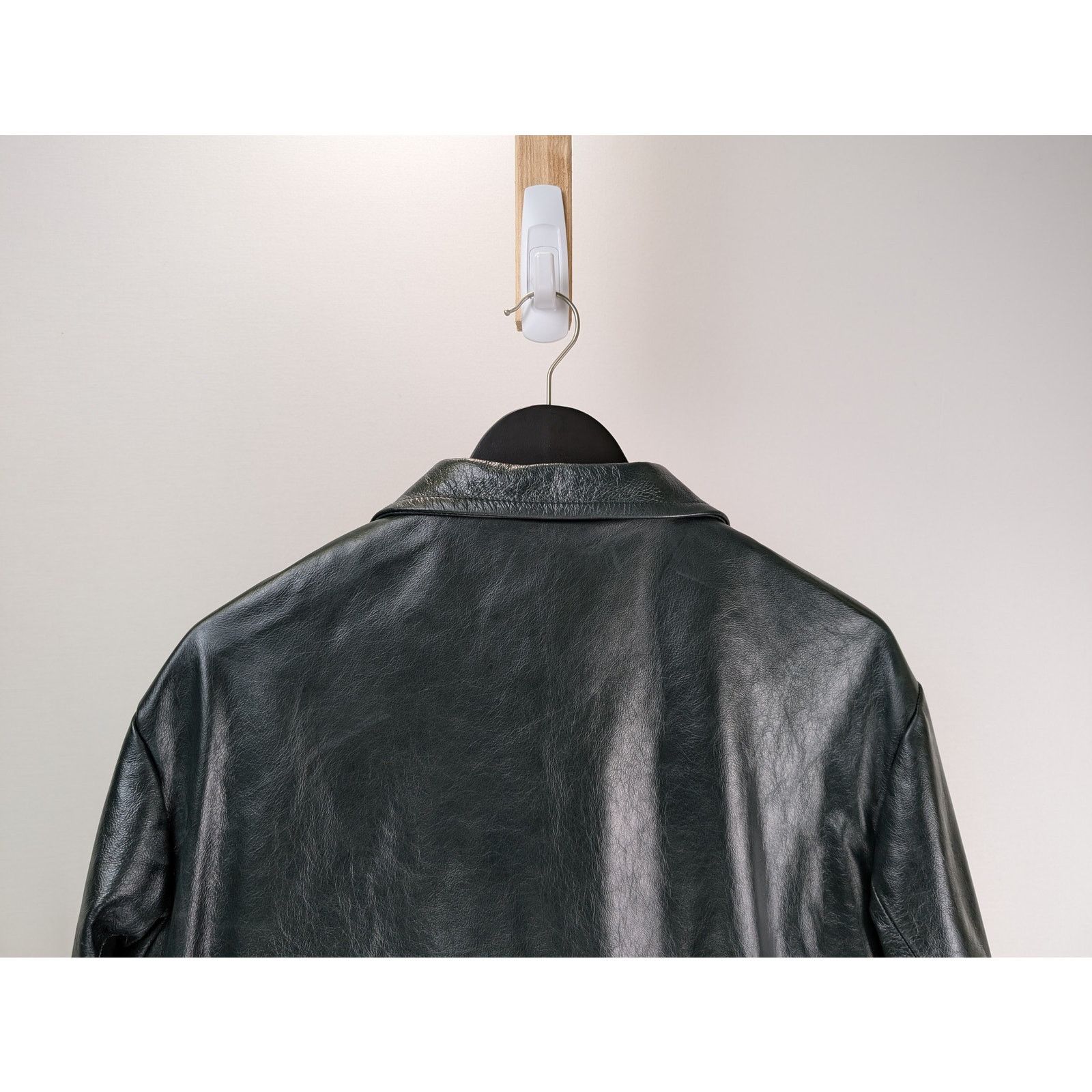 Enfants Riches Deprimes o1rshd1 Scorpio Rising Leather Jacket in Deep Green Size US XL / EU 56 / 4 - 9 Thumbnail