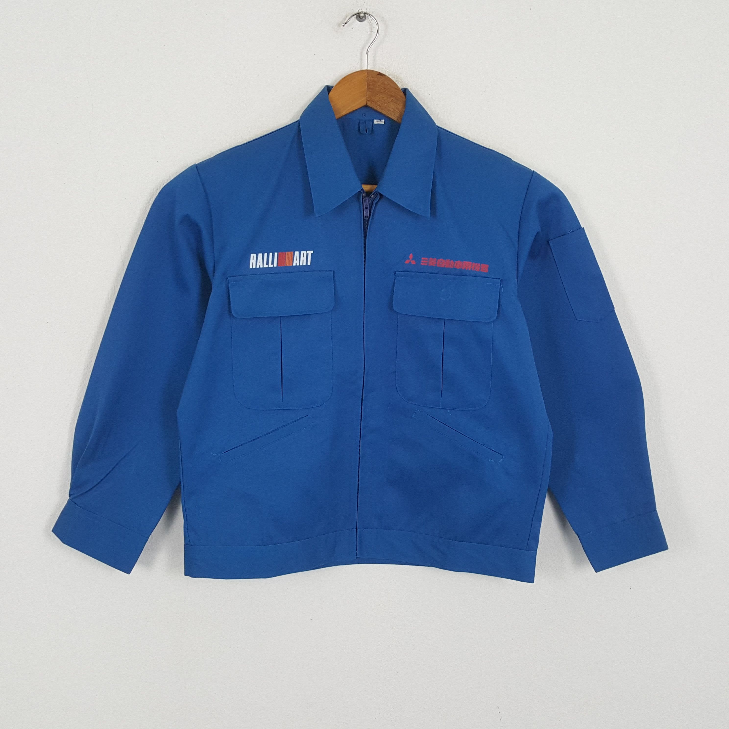 Japanese Brand × Vintage Vintage MITSUBISHI RALLIART Japanese Racing Custom Jacket Size US S / EU 44-46 / 1 - 3 Thumbnail