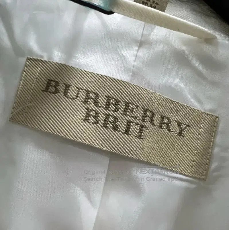 Burberry Burberry Women's White Cotton Spring Jacket. Size XXS / US 00 / IT 34 - 4 Thumbnail