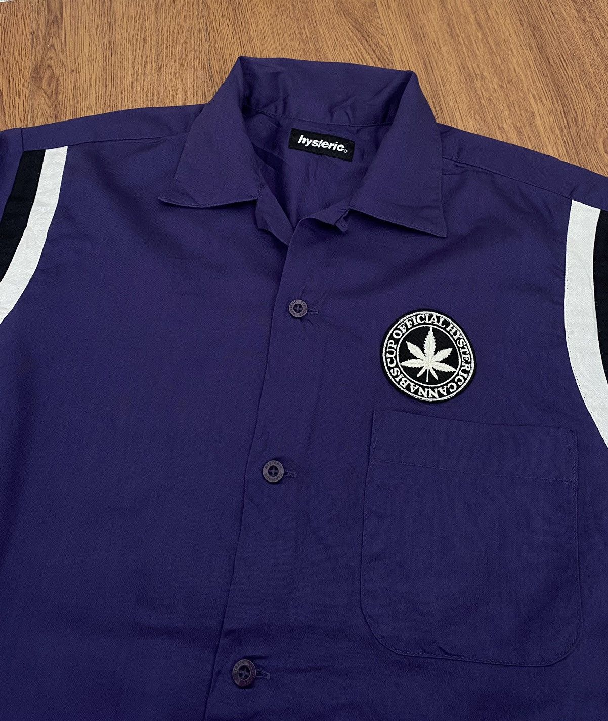 Hysteric Glamour Hysteric glamour cannabis cup bowling shirt Size US L / EU 52-54 / 3 - 4 Thumbnail