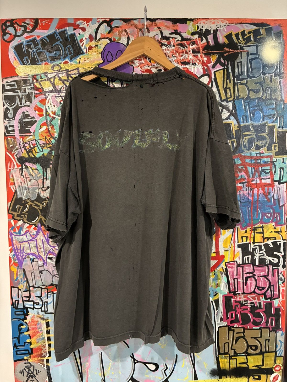 Vintage Vintage soul fly band shirt thrashed to perfection Size US XL / EU 56 / 4 - 4 Thumbnail