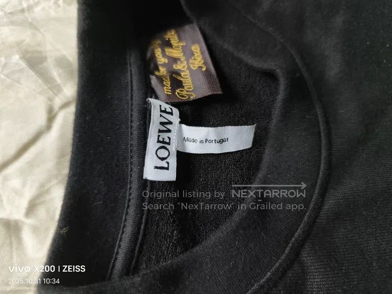 Loewe Loewe Paula's Ibiza Collaboration Hoodie, Black, Classic G Size US M / EU 48-50 / 2 - 4 Thumbnail