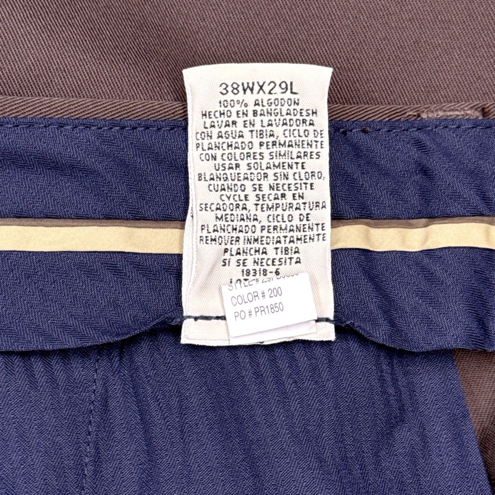 Vintage **St Johns' Bay Mens Premium Brownstone Chino Pants 38x29 Regular Fit** User: St Johns' Bay Mens Premium Brownstone Chino Pants Regular Fit 38x29 Size US 38 / EU 54 - 7 Thumbnail