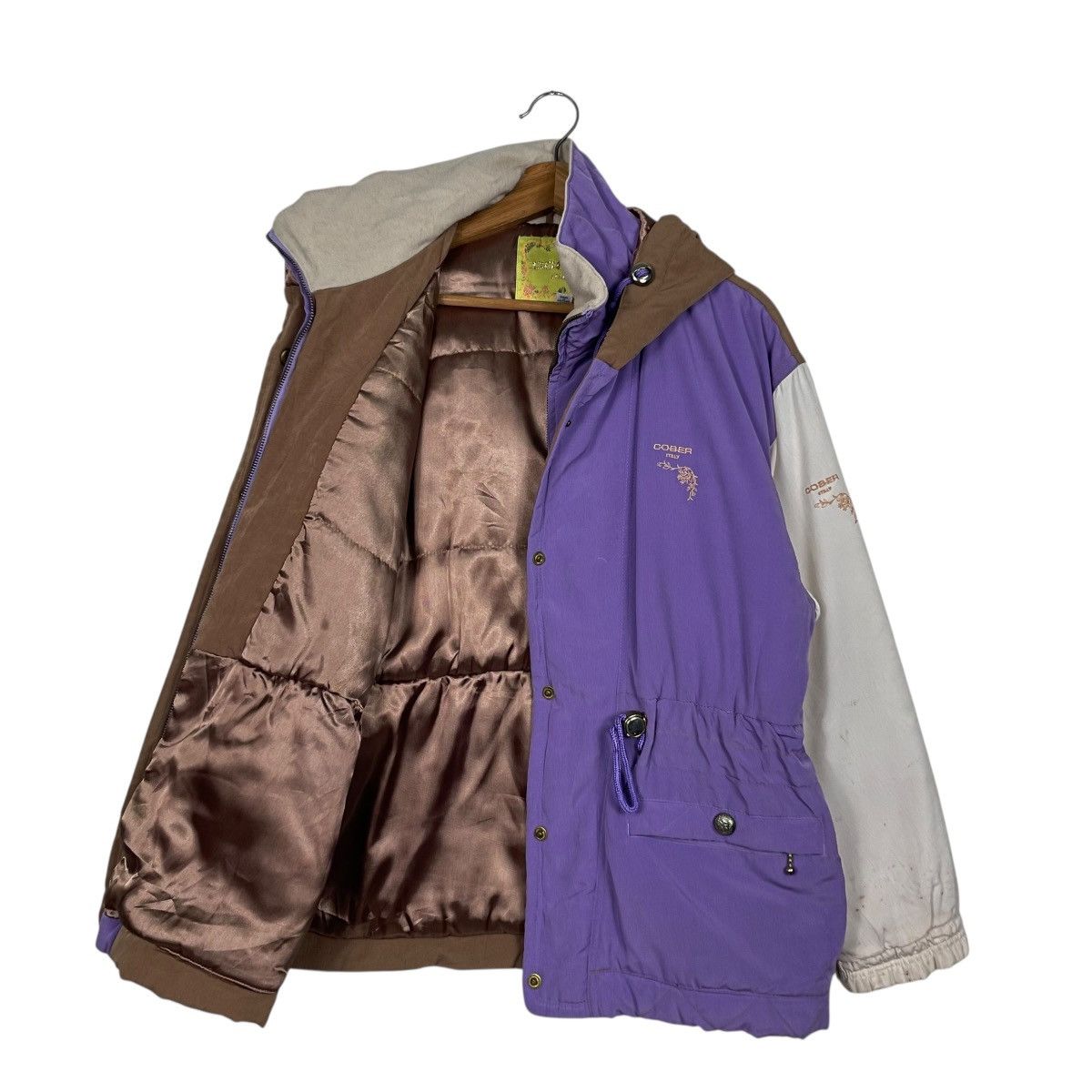 Other Cober Italy Hooded Multicolor Parka Jacket Size US L / EU 52-54 / 3 - 10 Thumbnail