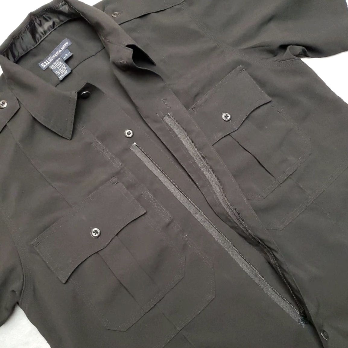 Vintage 5.11 Tactical Shirt Mens Small Black Short Sleeve Uniform Security Work 41132 Size US S / EU 44-46 / 1 - 7 Thumbnail