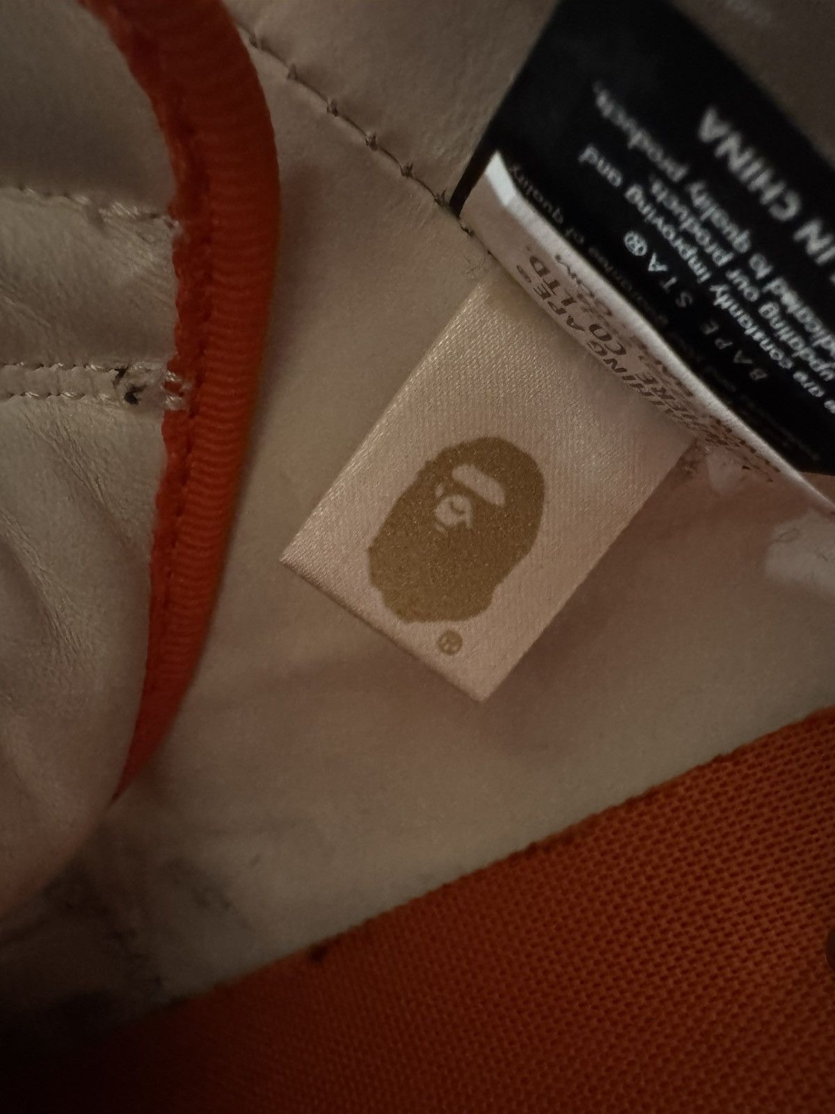 Bape Bapestas Orange Size US 13 / EU 46 - 12 Thumbnail