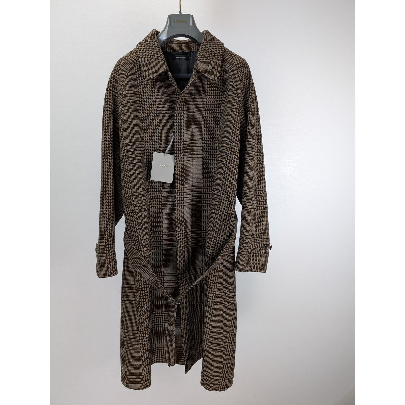 Tom Ford o1rshd1 Cappotto Overcoat in Brown Size US M / EU 48-50 / 2 - 6 Thumbnail