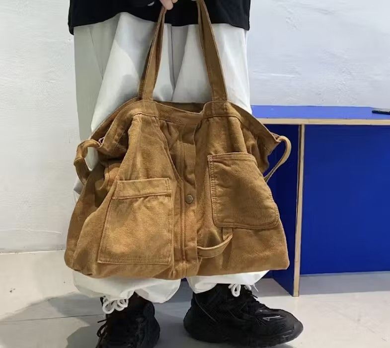 Japanese Brand Brown Color Shoulder Cross Body Bag Size ONE SIZE - 4 Thumbnail