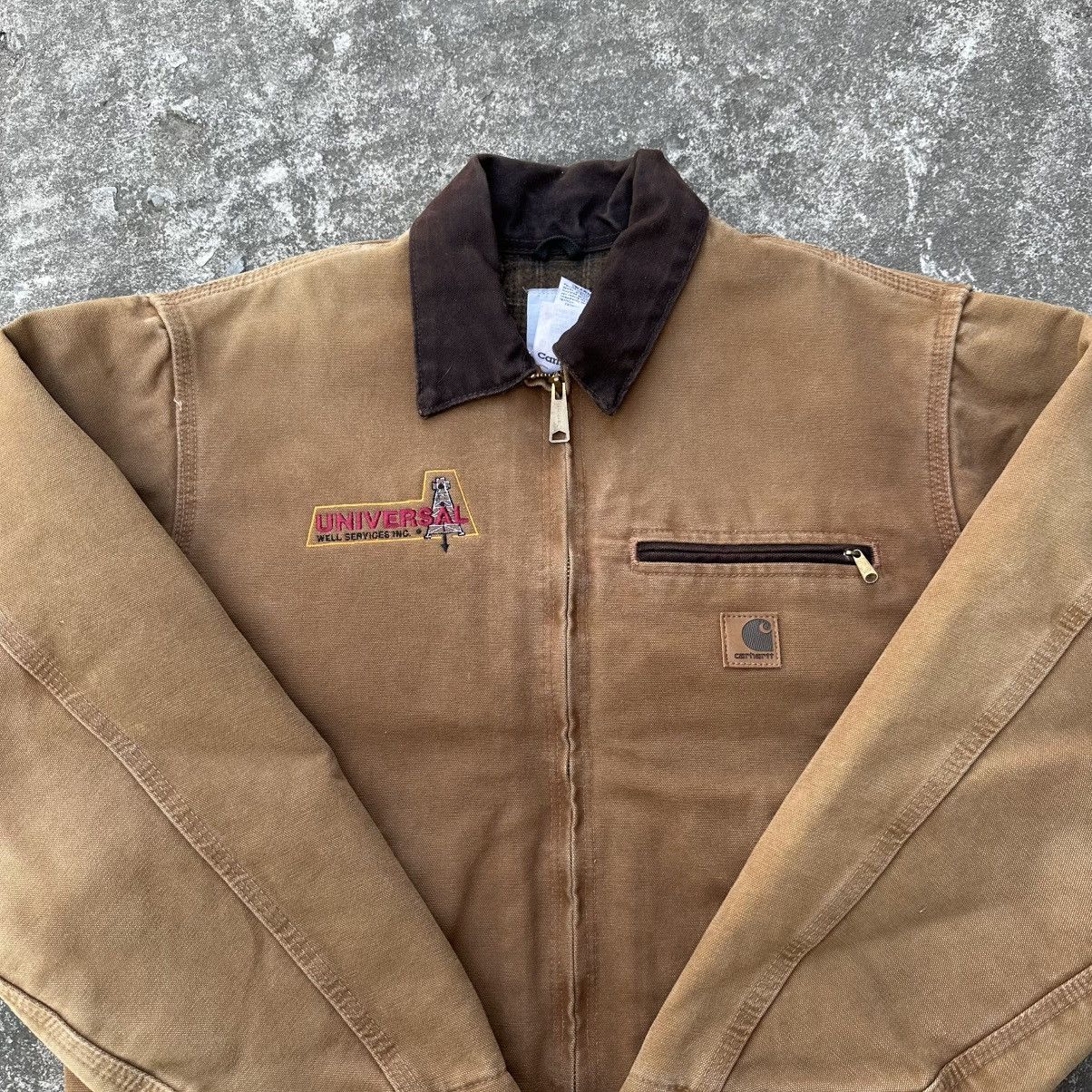 Carhartt Crazy Vintage Faded Carhartt Detroit Jacket J97 BRN Size US M / EU 48-50 / 2 - 4 Thumbnail
