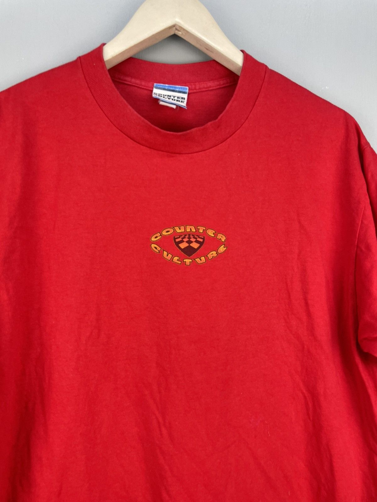 Vintage Vintage 90s Counter Culture streetwear skateboard t shirt Size US L / EU 52-54 / 3 - 3 Thumbnail