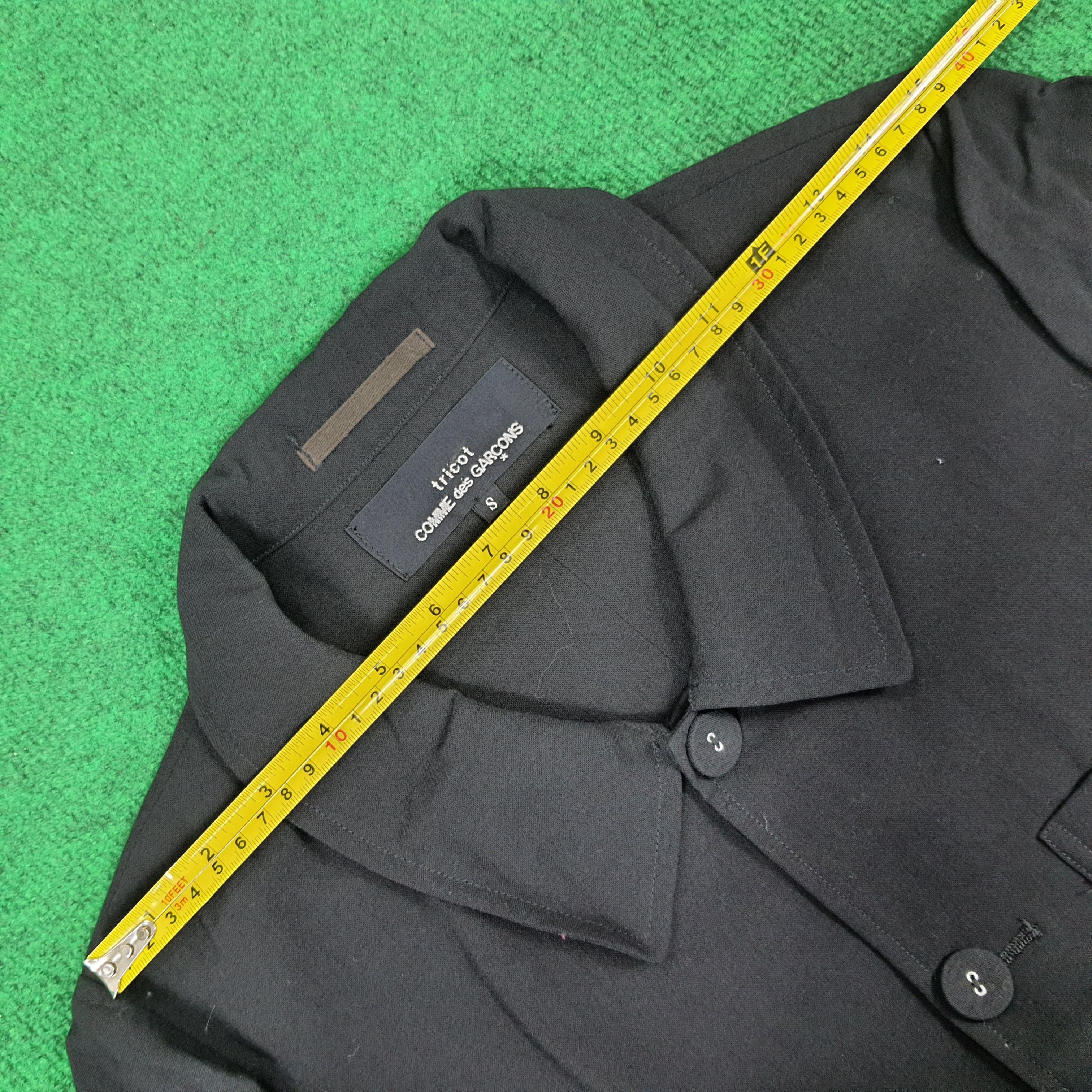 Comme des Garcons × Japanese Brand × Tricot Comme des Garcons Vintage Tricot Comme Des Garcons Blazer C118N6 Size XS / US 0-2 / IT 36-38 - 7 Thumbnail