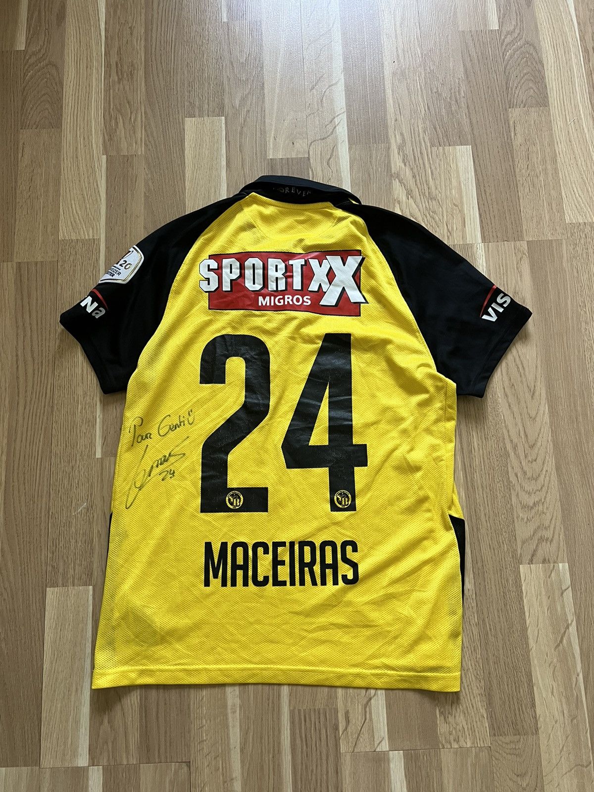 Nike Young Boys Nike football soccer jersey Maceiras 24 2020 Size US L / EU 52-54 / 3 - 8 Thumbnail