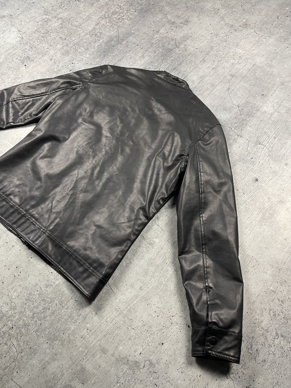 Genuine Leather × Vintage Vintage Bomber Leather Jacket RIRI zip Avirex Schott 70-80s Size US XL / EU 56 / 4 - 7 Thumbnail
