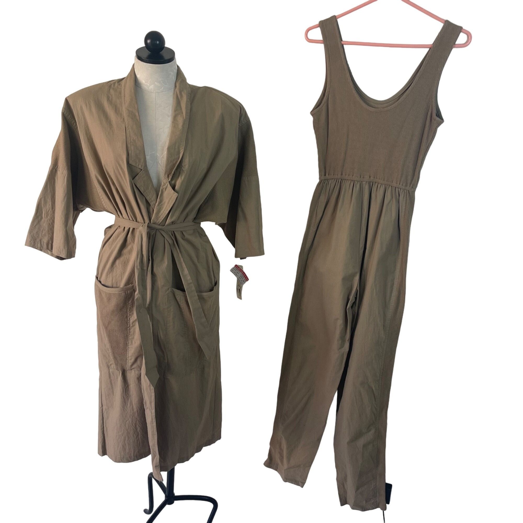 Vintage Peaches My Love Vintage Womens Jumpsuit Jacket Size 30" / US 8 / IT 44 - 1 Thumbnail