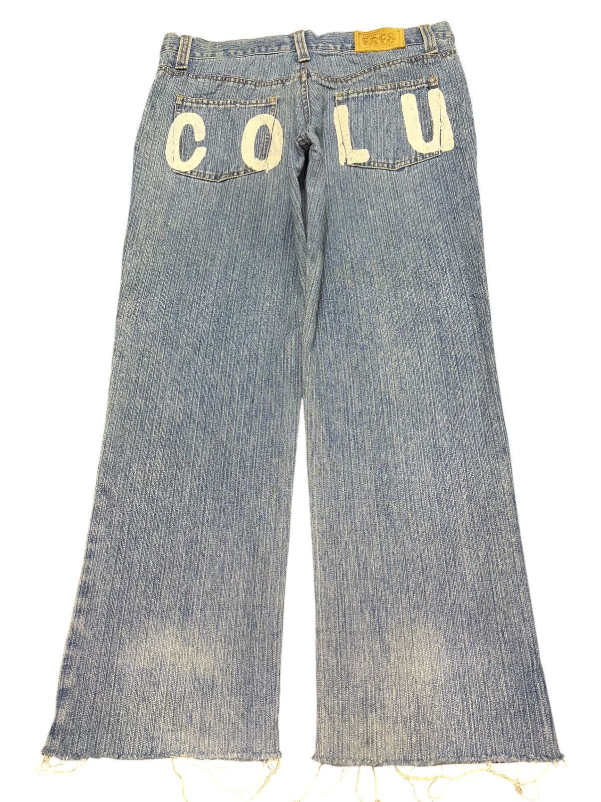 Diesel Vintage Cocolulu Faded Wash Distressed Loose Jeans Size 33" - 2 Thumbnail