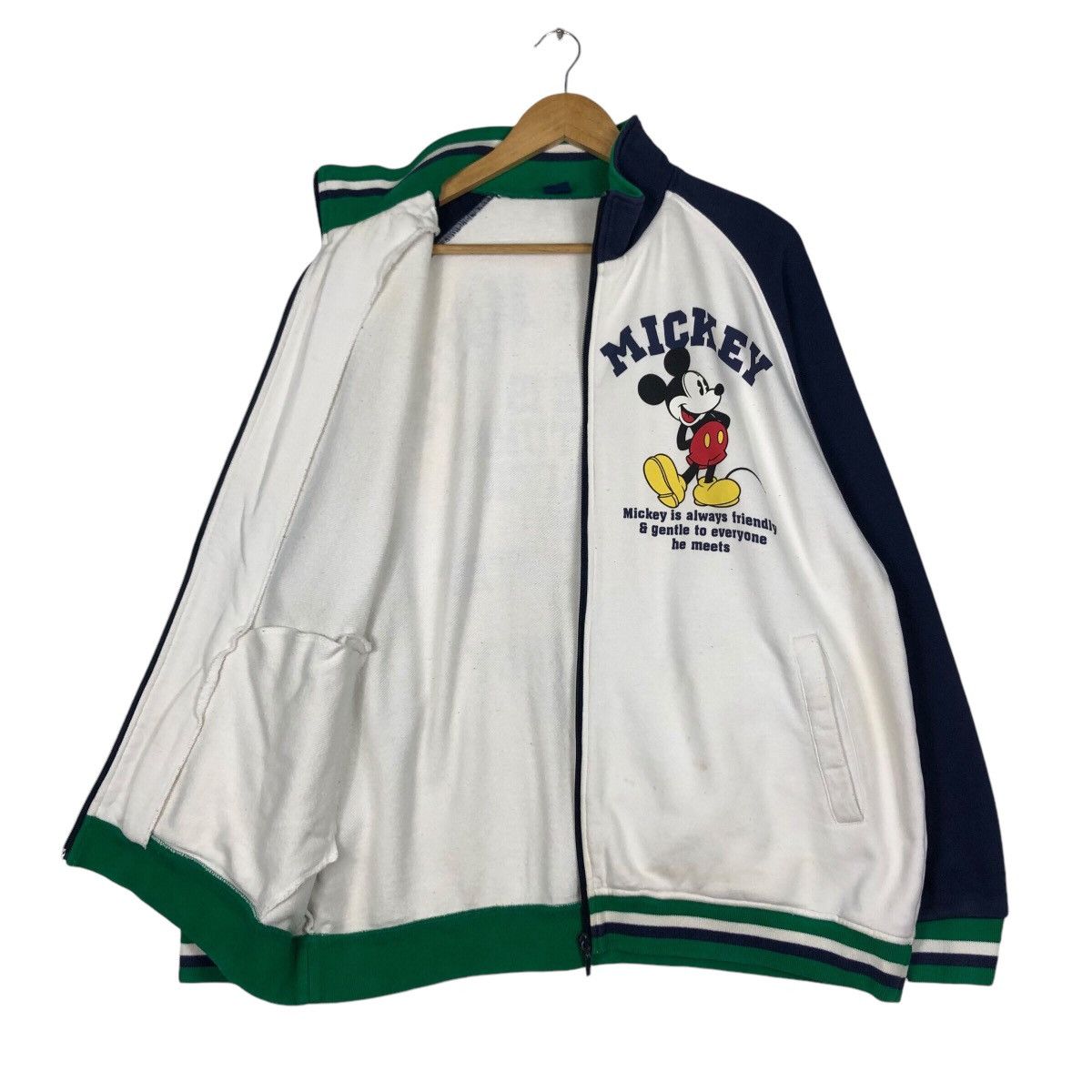 Mickey Mouse × Vintage Mickey Mouse Sweater Jacket Rare Vintage Large Size US L / EU 52-54 / 3 - 9 Thumbnail