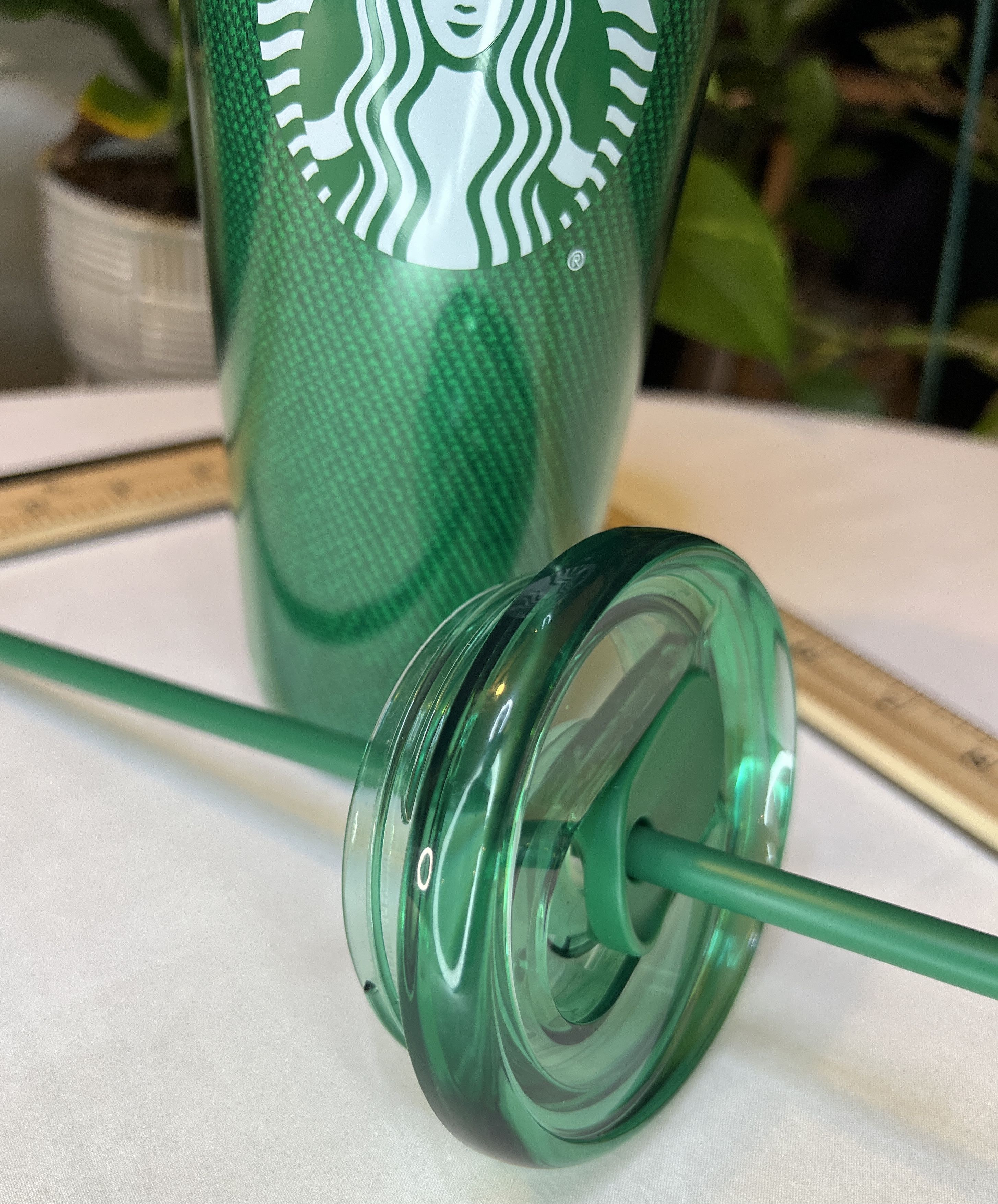 Designer Starbucks 2024 Green Apron Partners Employee Tumbler Cup 24 Size ONE SIZE - 2 Thumbnail