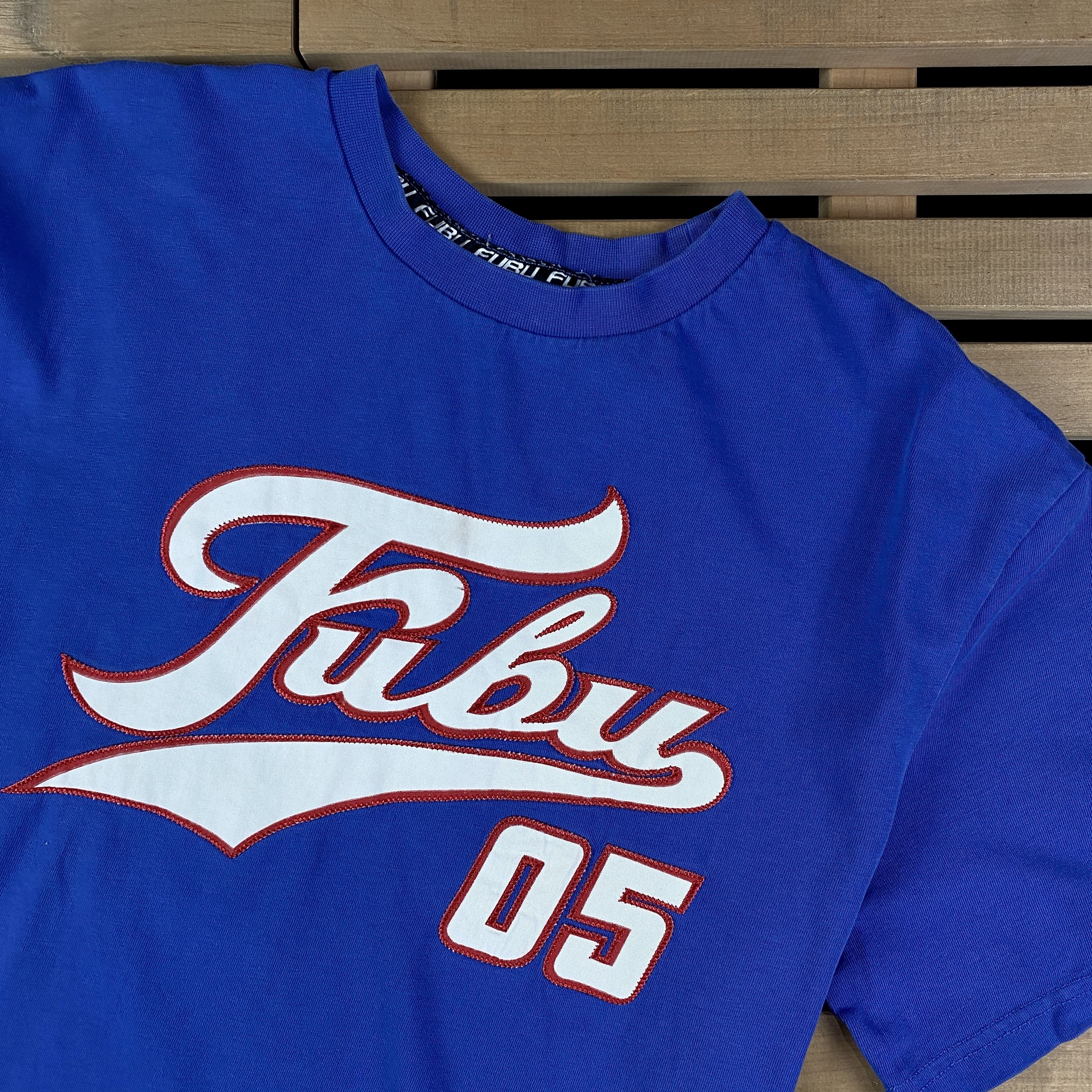 Fubu Mens Short Sleeve T-Shirt Fubu Big Logo Size S Cotton Size US S / EU 44-46 / 1 - 2 Thumbnail