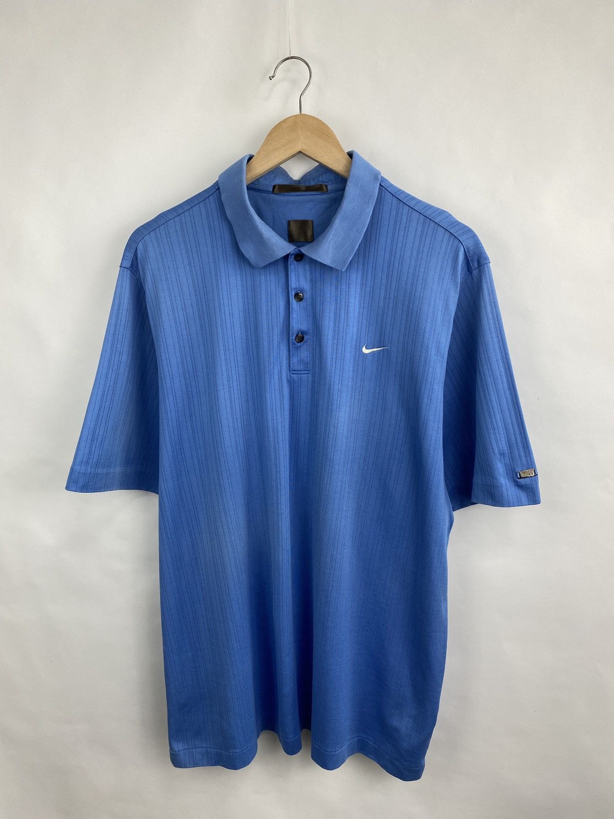 Nike × Tiger Woods 🇺🇸 Vintage 90s Nike Tiger Woods Golf Polo T-Shirt Rare Retro Size US XL / EU 56 / 4 - 3 Thumbnail