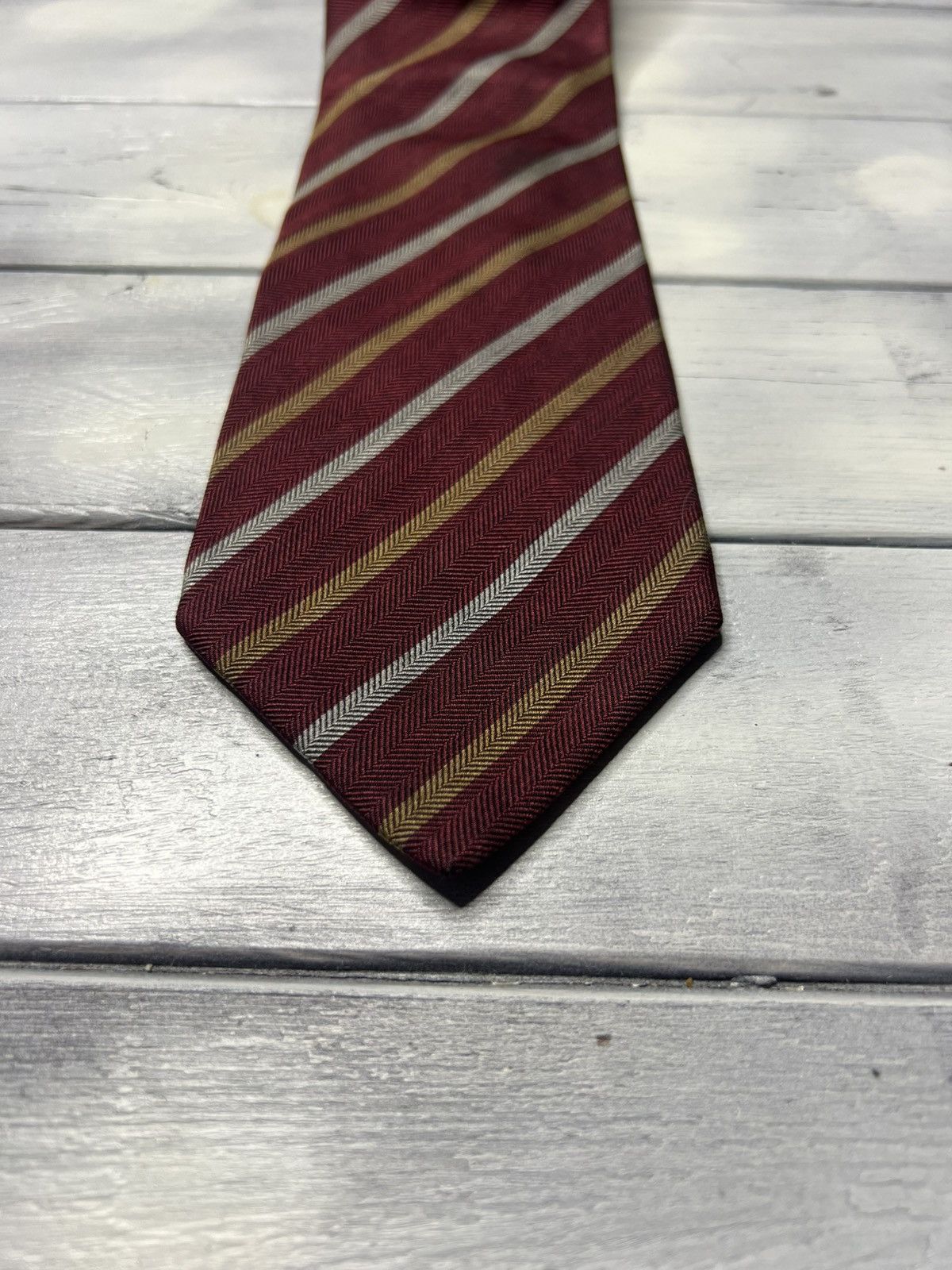 Burberry Rare Luxury Tie Burberry Vintage Size ONE SIZE - 3 Thumbnail