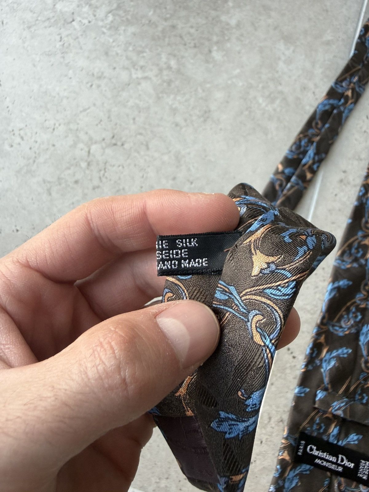 Christian Dior Monsieur Luxury Christian Dior Silk Tie Size ONE SIZE - 3 Thumbnail