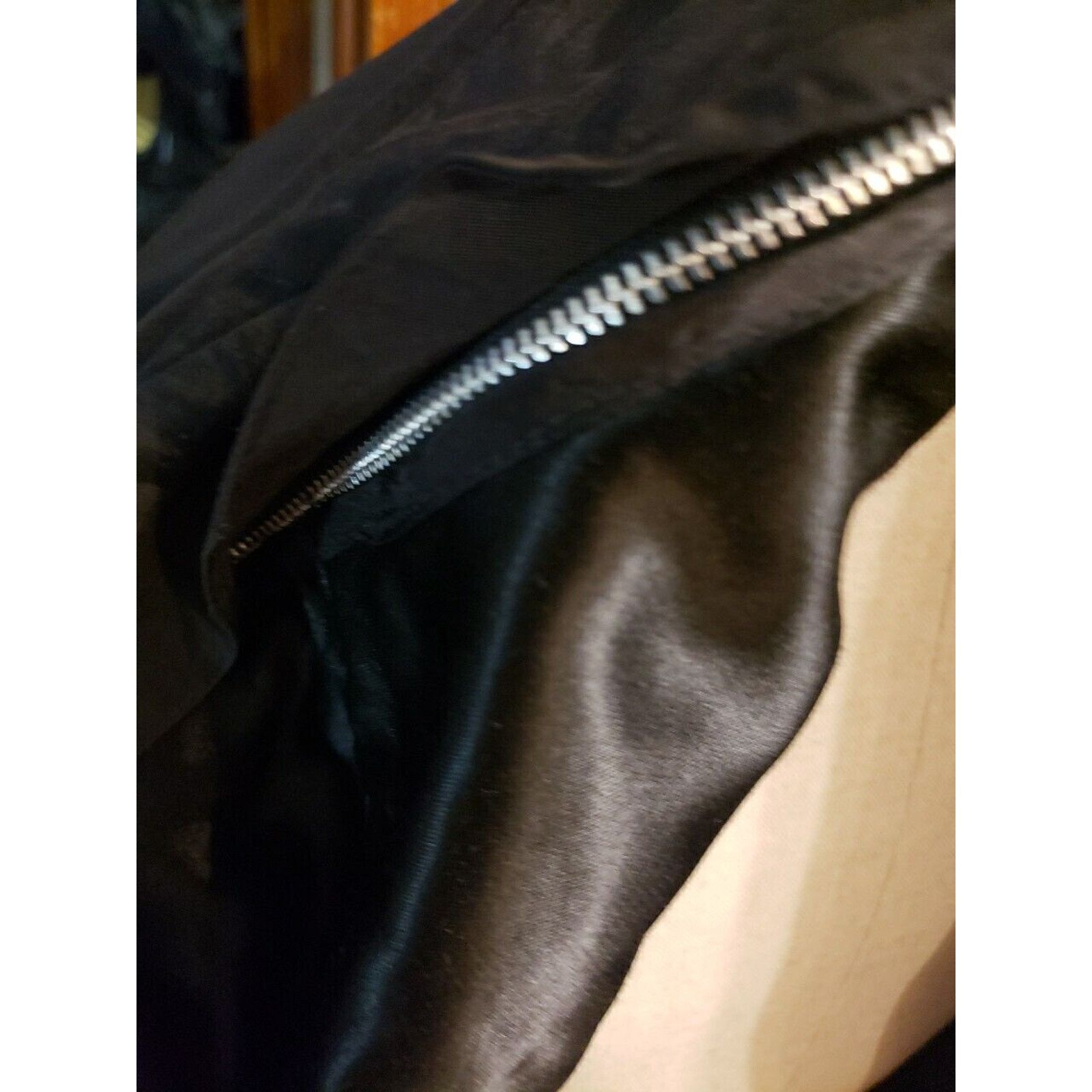 Other Vintage Drizzle Long Black Removable Lining Coat Size 44 L Size L / US 10 / IT 46 - 8 Thumbnail
